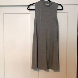 High collard T-shirt dress